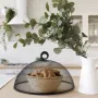 Защитная металлическая сетка для еды 35 см Kamille DP113239