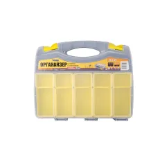 Органайзер із ручкою двосторонній MASTERTOOL 15 секцій + 10 лотків 15