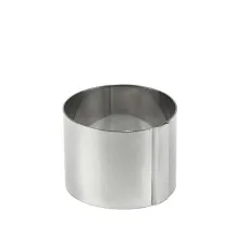 Форма круглая из нержавеющей стали One Chef 8х6 см Форма круглая из нержавеющей стали One Chef 8х6 см