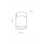 Точечный светильник VICO 1 WH TK-Lighting 3406