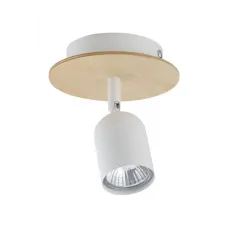 Точечный светильник TOP WOOD 1 WH TK-Lighting 3294 Точечный светильник TOP WOOD 1 WH TK-Lighting 3294