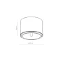 Точечный светильник MORIS WH TK-Lighting 3364