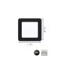 Точечный светильник FUEVA 5 w11,7 LED NW BK Eglo 99187