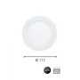 Точечный светильник FUEVA 5 d11,7 LED WW WH Eglo 99132