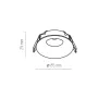 Точечный светильник EYE IP44 BK TK-Lighting 3501