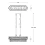 Люстра Zuma Line ANZIO P0480-09C-F4AC