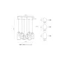 Люстра MARCO 6 TK-Lighting 1027