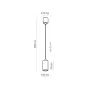 Люстра LOGAN 1 BK TK-Lighting 4425