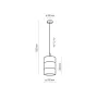 Люстра BOGART WH TK-Lighting 3208