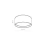 Люстра BILBAO D45 WH TK-Lighting 3379