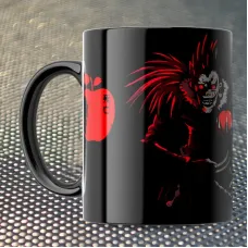 Чашка Fan Girl Тетрадь Смерти Рюк Лайт Яблоко - Death Note New (14558) 330 мл Разноцветный