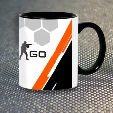 Чашка Fan Girl Скін Азімов CS GO КС ГО New (14469) 330 мл Різнокольоровий