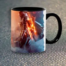 Чашка Fan Girl Поле Битвы Battlefield 1 New (14415) 330 мл Черный Чашка Fan Girl Поле Битвы Battlefield 1 New (14415) 330 мл Черный