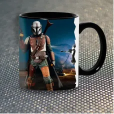 Чашка Fan Girl Мандаларець The Mandalorian New (14525) 330 мл Різнокольоровий