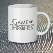 Чашка Fan Girl Логотип Гра Престолів Game of Thrones New (14455) 330 мл Різнокольоровий