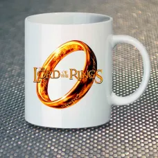 Чашка Fan Girl Логотип Володар Перстень The Lord of the Rings New (14499) 330 мл