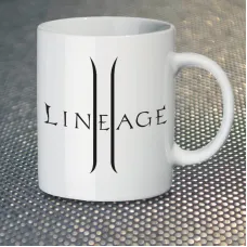 Чашка Fan Girl Логотип Lineage 2 New (14425) 330 мл Білий