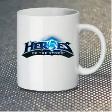 Чашка Fan Girl Логотип Heroes Of The Storm New (14429) 330 мл Білий