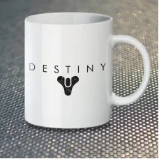Чашка Fan Girl Лого Дестині Destiny New (14475) 330 мл Різнокольоровий