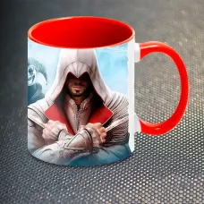 Чашка Fan Girl Кредо Ассасіна Братство Assassins Creed - Brotherhood New (14395) 330 мл Червоний