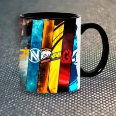 Чашка Fan Girl Команди КС ГО Team CS GO New (14471) 330 мл Різнокольоровий