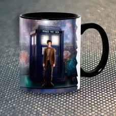 Чашка Fan Girl Доктор Хто Doctor Who New (14497) 330 мл Різнокольоровий