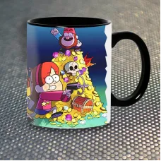 Чашка Fan Girl Гравіти Фолз Gravity Falls New (14459) 330 мл Різнокольоровий