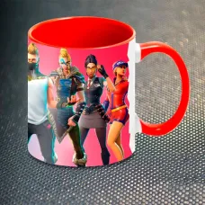 Чашка Fan Girl Герої Фортнайт Fortnite Hero Red New (14484) 330 мл Різнокольоровий