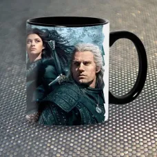Чашка Fan Girl Відьмак The Witcher Серіал New (14524) 330 мл Різнокольоровий