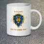 Чашка Fan Girl Альянс Alliance World of Warcraft New (14386) 330 мл Білий