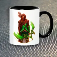 Чашка Fan Girl Windranger Дота 2 Dota New (14422) 330 мл Черный
