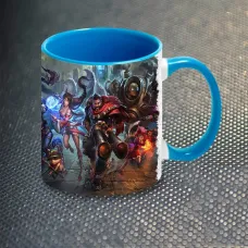 Чашка Fan Girl Graves League of Legends New (14406) 330 мл Голубой