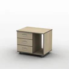 Тумба офісна Тиса Мебель ТМ-2 Бук 55x45.5x66 см