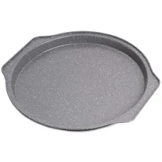 Форм противень Kamille для выпечки пиццы Bakery Marble 35х33.5х2.5см DP37154