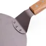 Подставка лопатка Kamille для пиццы диаметр 25.5см из нержавеющей стали DP37509