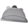 Набор Fissman 3 сложные разделочные доски 28х28см на подставке gray DP37932