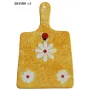 Подставка под горячее Дощечка цветная МИКС 24х15 см ceramic Bona DP41617