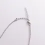 Серебряное колье Ласточка 1076-1 Оникс 43