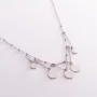 Серебряное колье с монетками 18701 Оникс 45