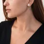 Серебряные серьги 2 в 1 Шарики 123098 Оникс 6.5 г