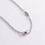 Мужское колье Крест из серебра ZANCAN EXC487-60 Оникс 5.40 г
