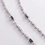 Серебряная мужская цепочка ZANCAN ESC054-N Оникс 12.80 г