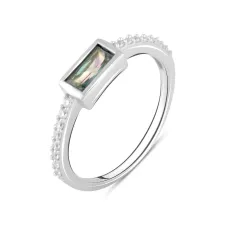 Серебряное кольцо SilverBreeze с мистик топазом 0.329ct (2084600) 17.5 Серебряное кольцо SilverBreeze с мистик топазом 0.329ct (2084600) 17.5