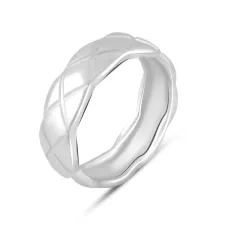 Серебряное кольцо SilverBreeze без камней (2085454) 17.5 размер Серебряное кольцо SilverBreeze без камней (2085454) 17.5 размер