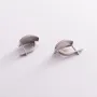 Серебряные серьги Адель 4936 Оникс 4.44 г