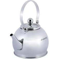 Чайник 1л из нержавеющей стали со съемным ситечком Kamille DP112961