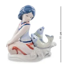 Декоративная фигурка Pisces 11 cм Pavone AL114002 Декоративная фигурка Pisces 11 cм Pavone AL114002