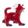 Декоративна фігурка Cat in red 9 см Pavone AL114012