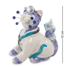 Декоративная фигурка Doctor Cat 12 см Pavone AL114014 Декоративная фигурка Doctor Cat 12 см Pavone AL114014