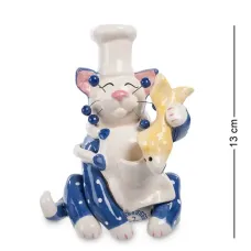 Декоративная фигурка Cat chef 13 см Pavone AL114017 Декоративная фигурка Cat chef 13 см Pavone AL114017